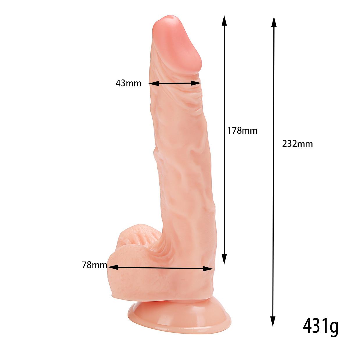 9.1 inches Realistic Dildo
