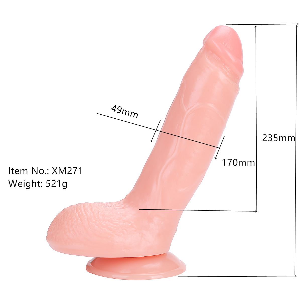 9.3 inches Realistic Big Dildo