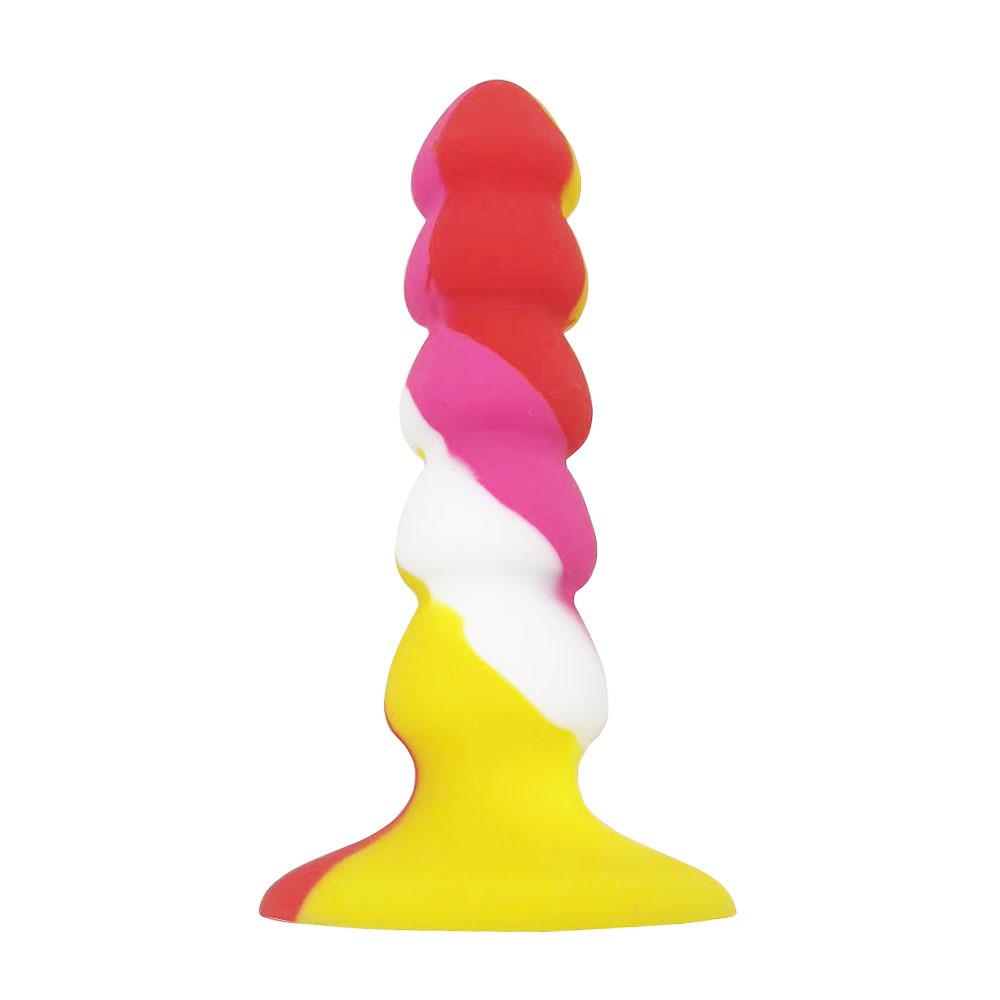 Colorful silicone anal dilator