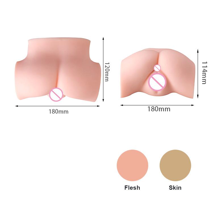 Dual channel (vaginal, anal) men