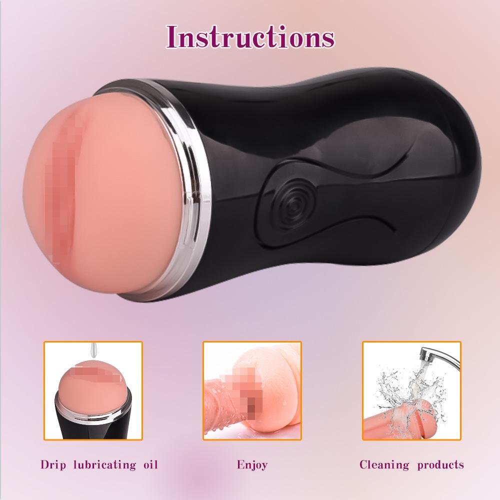 Electric suction plane cup male masturbator