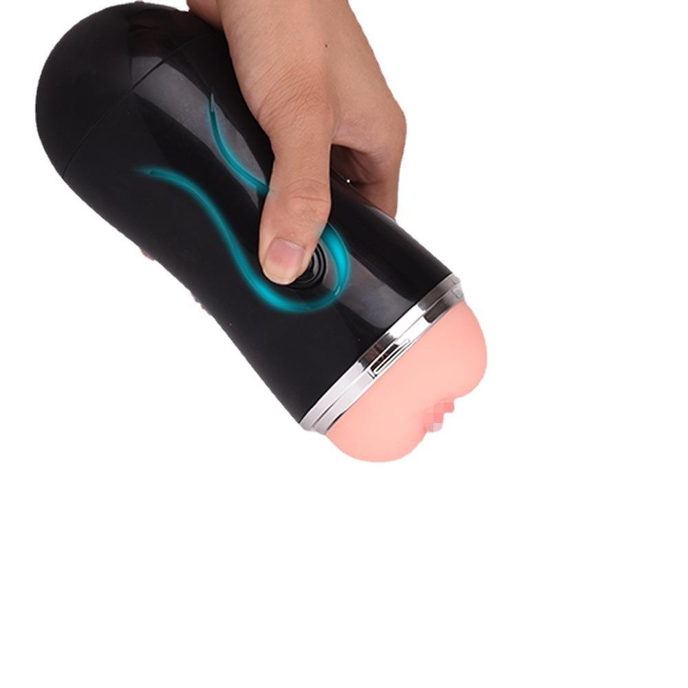 Electric suction plane cup male masturbator