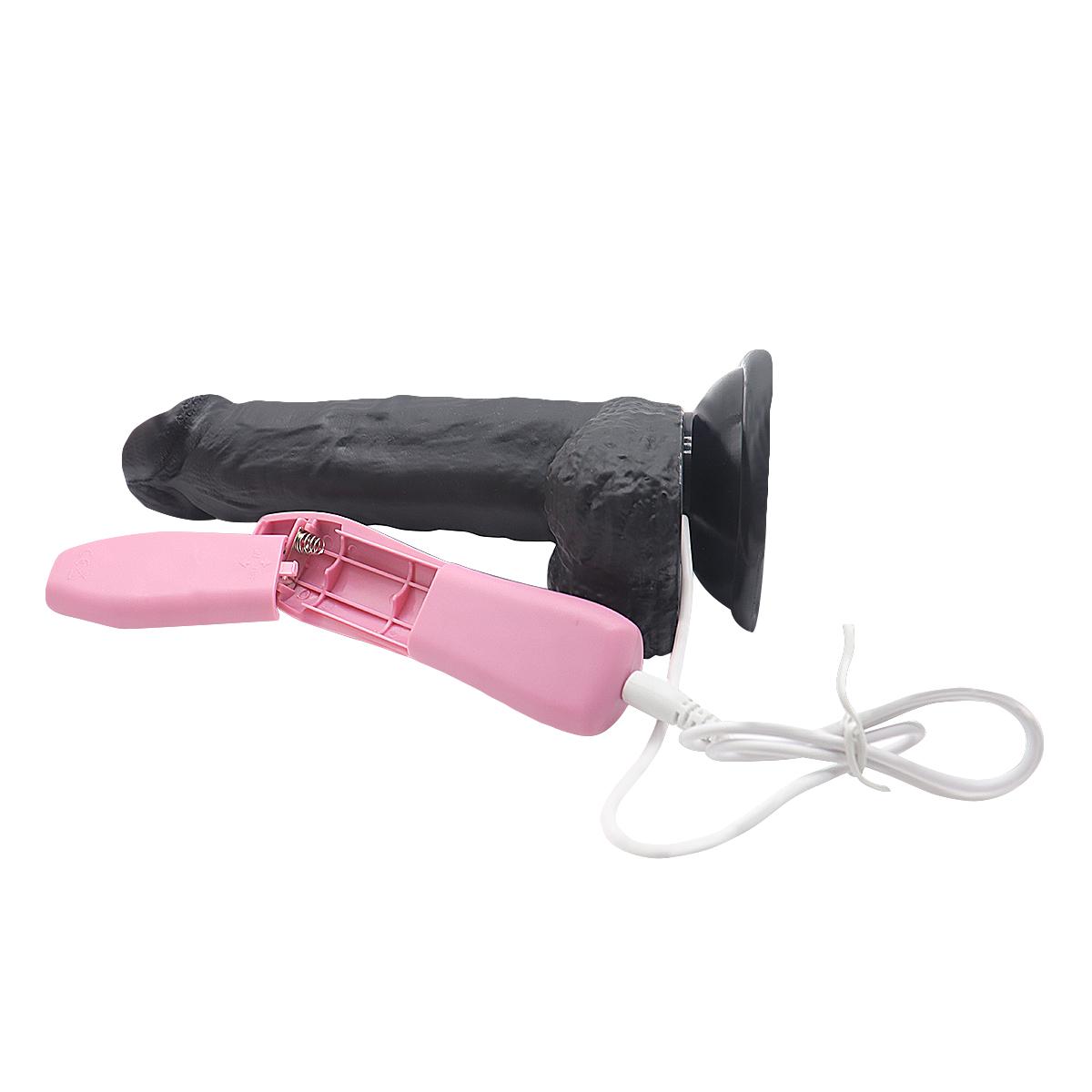 Electric swinging 8 inches realistic dildo With suction cups hl091