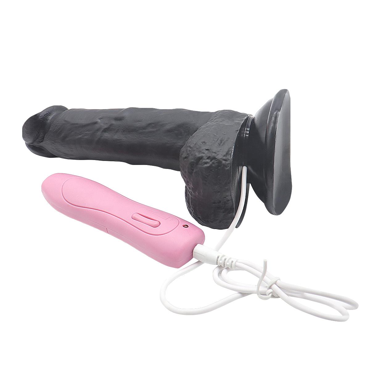 Electric swinging 8 inches realistic dildo With suction cups hl091