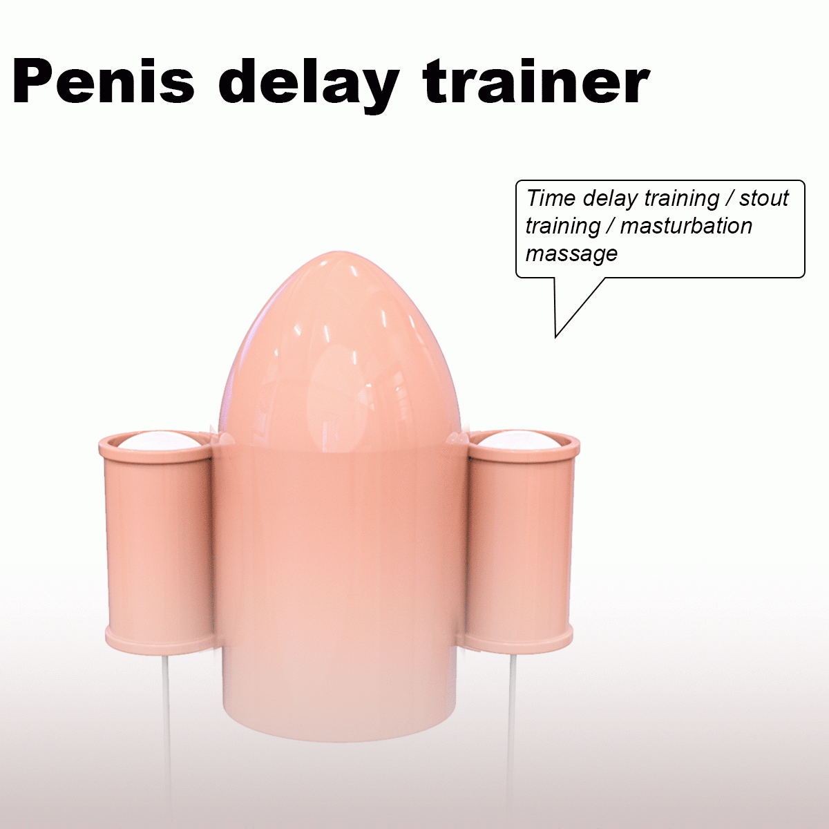 Penile delay trainer