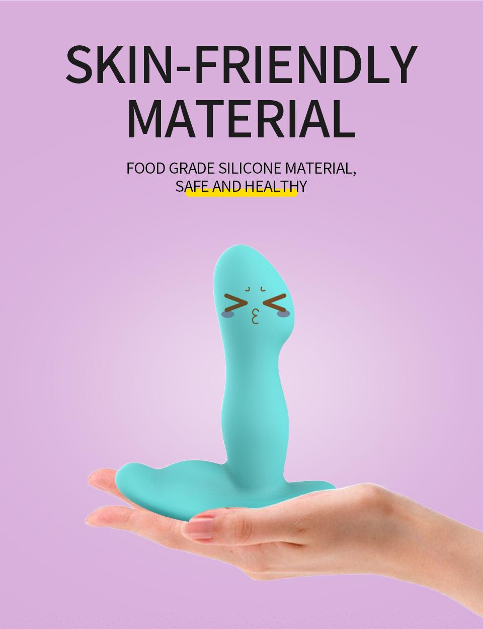 Remote controlled prostate anal massage vibrator