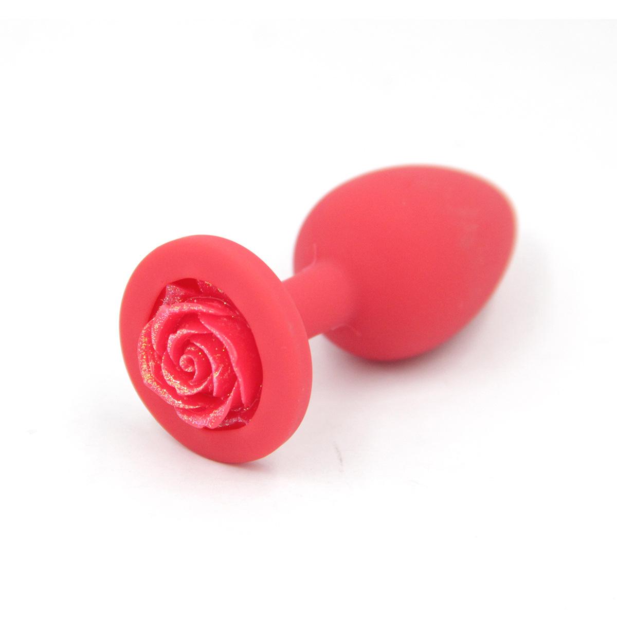 Rose anal plug