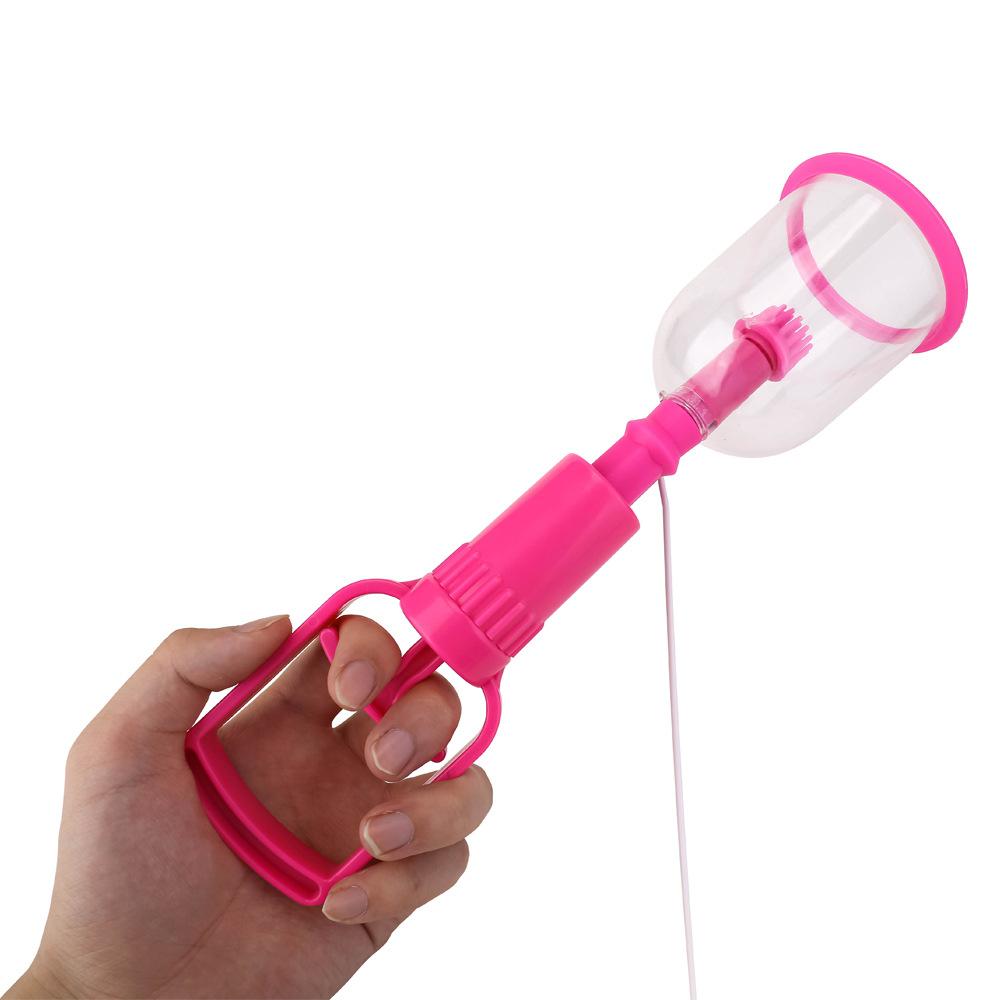 Rotating nipple vibration massager