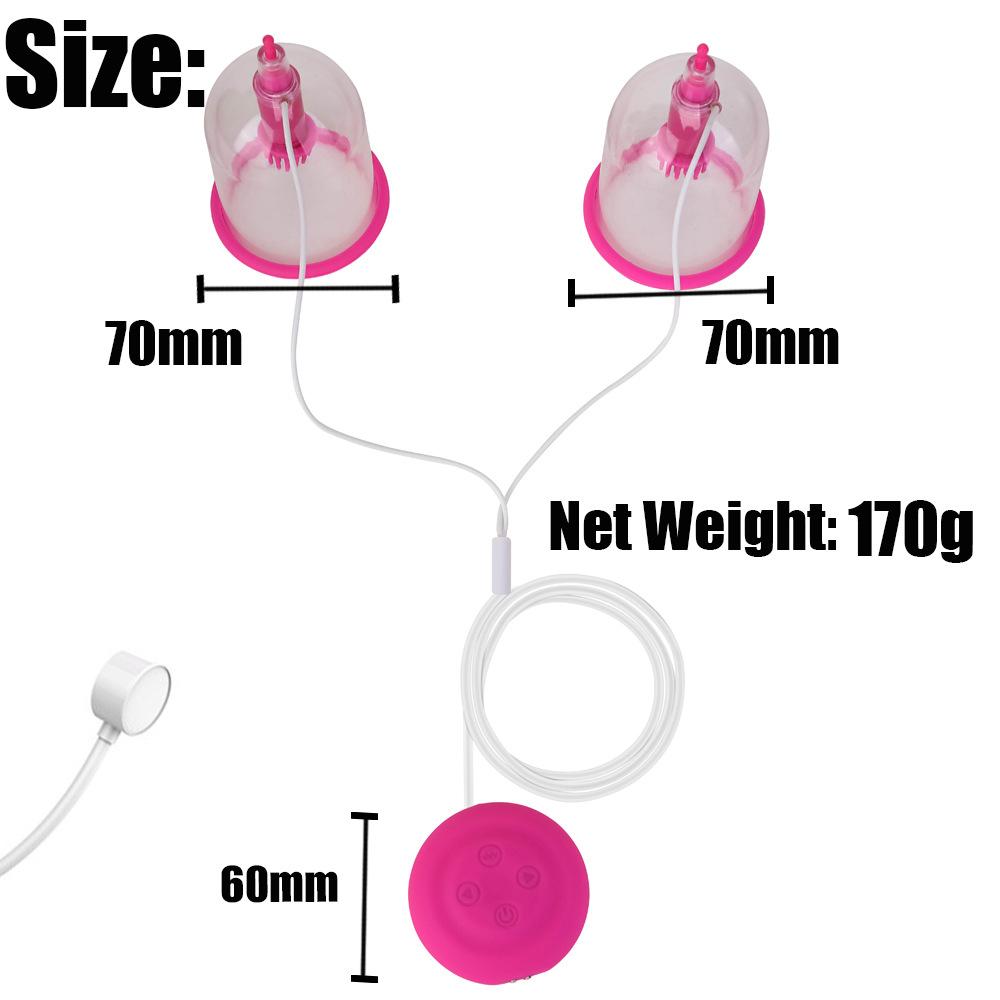 Rotating nipple vibration massager