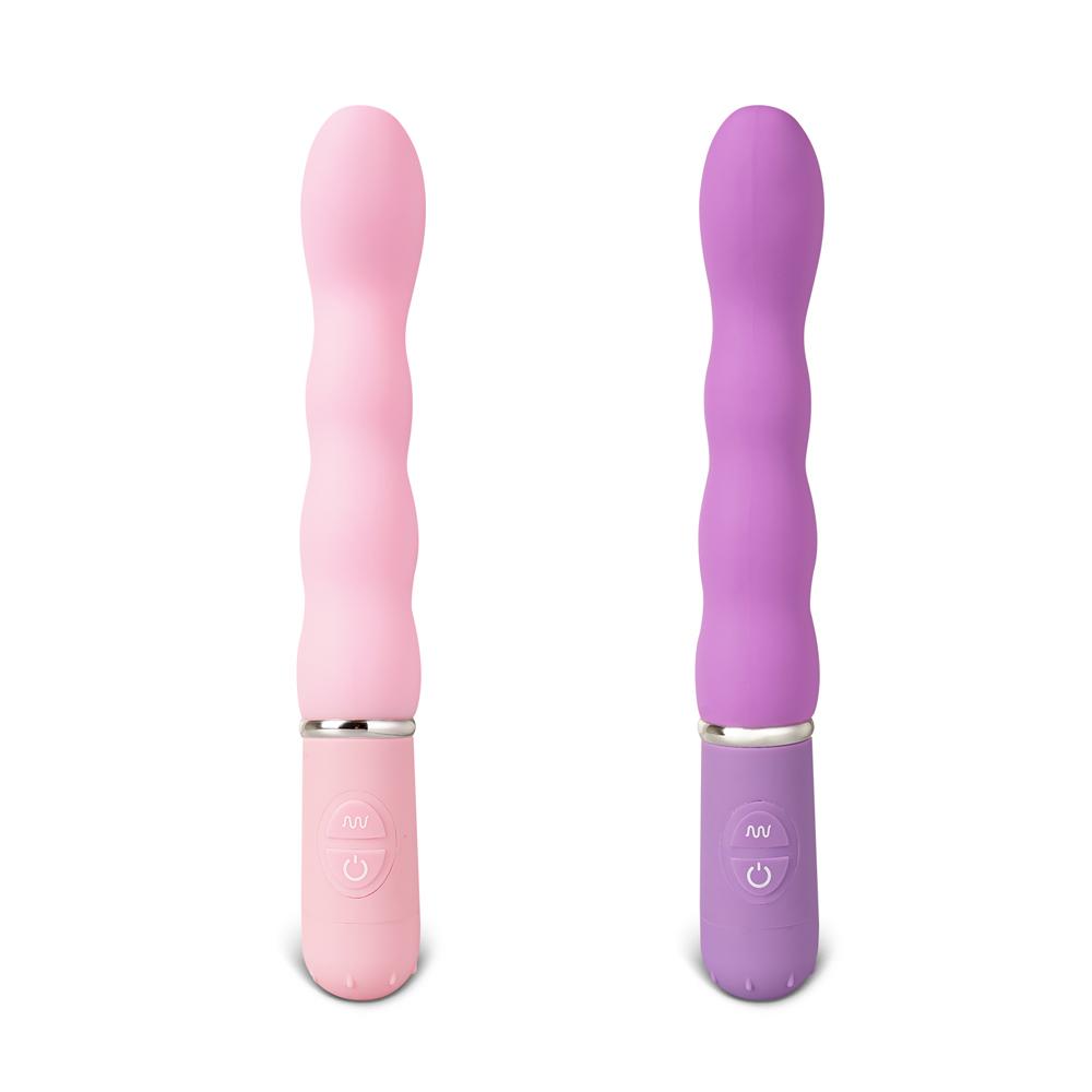 10-Speed Pink Silicone G-Spot Vibrator