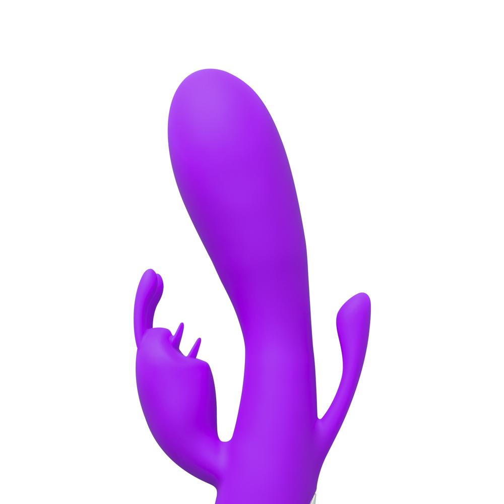 12-Speed Purple Color Silicone Rabbit Vibrator Type II