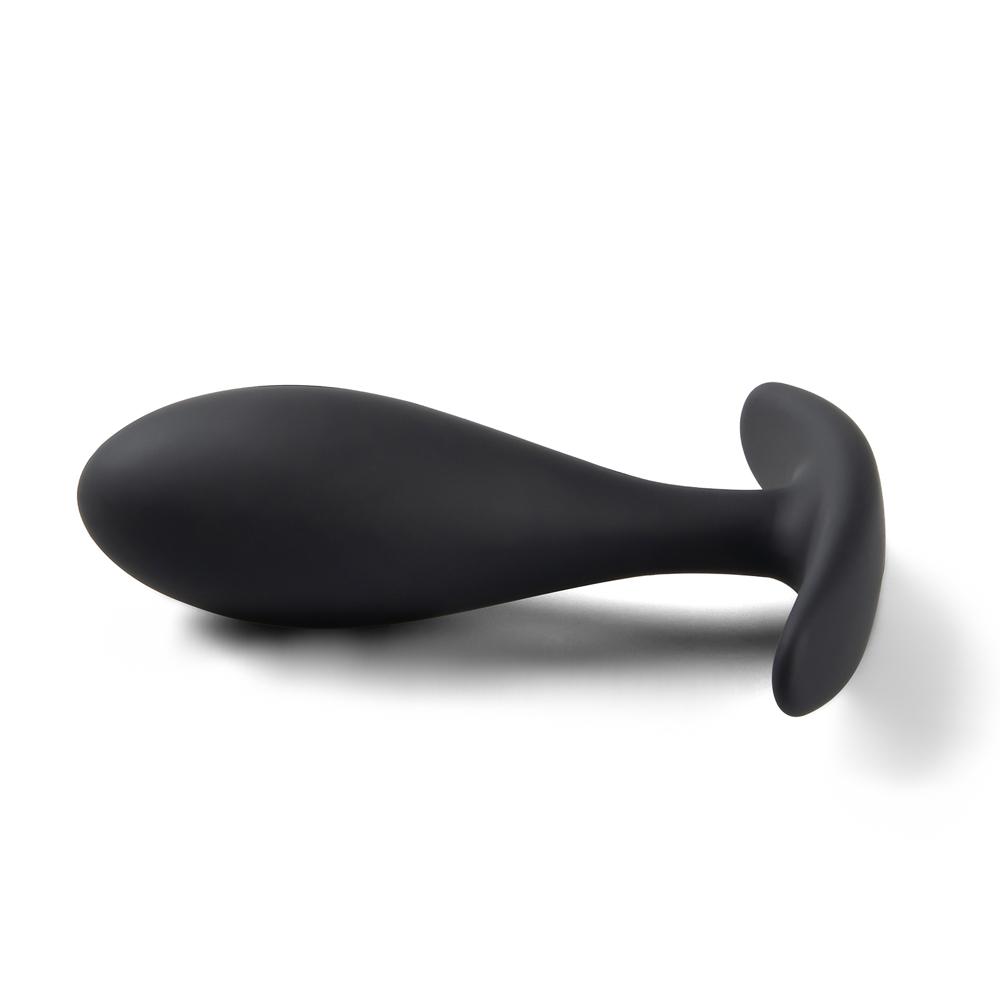 3 PCS Black Color Silicone Butt Plug Set ( Type II )