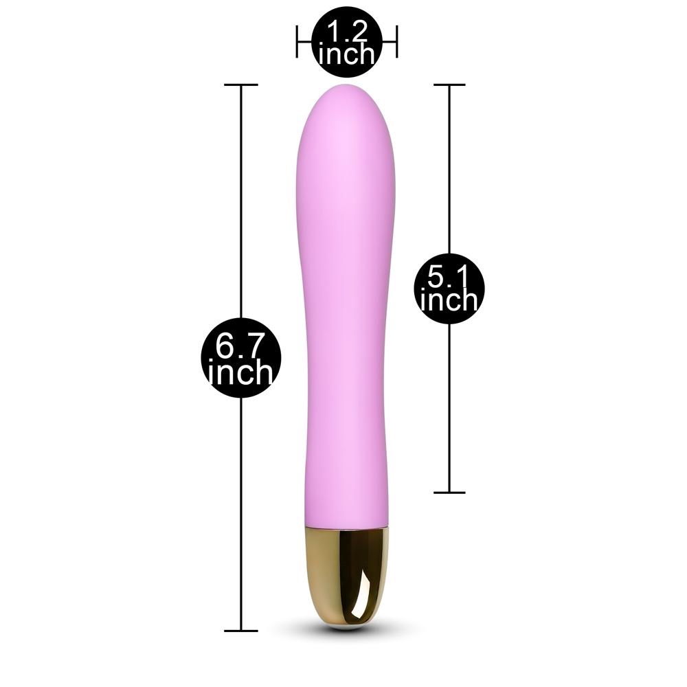 7-Speed Purple Color Rechargeable Classic Vibrator