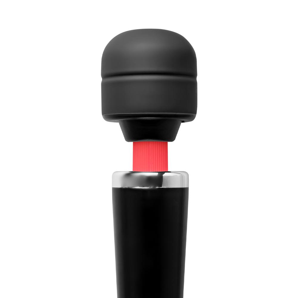 Black Color 10-Speed USB Rechargeable Magic Wand Massager