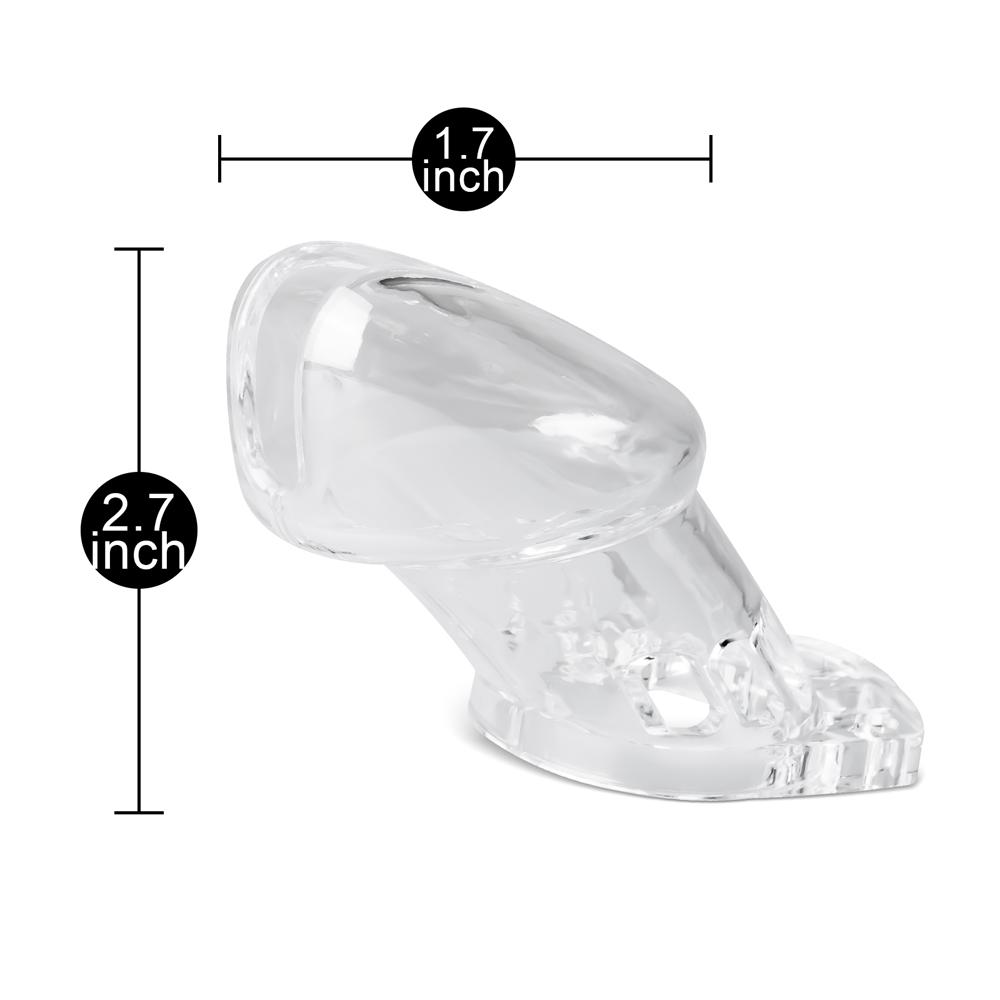 CB6000 Male Chastity Kit (Clear Color)