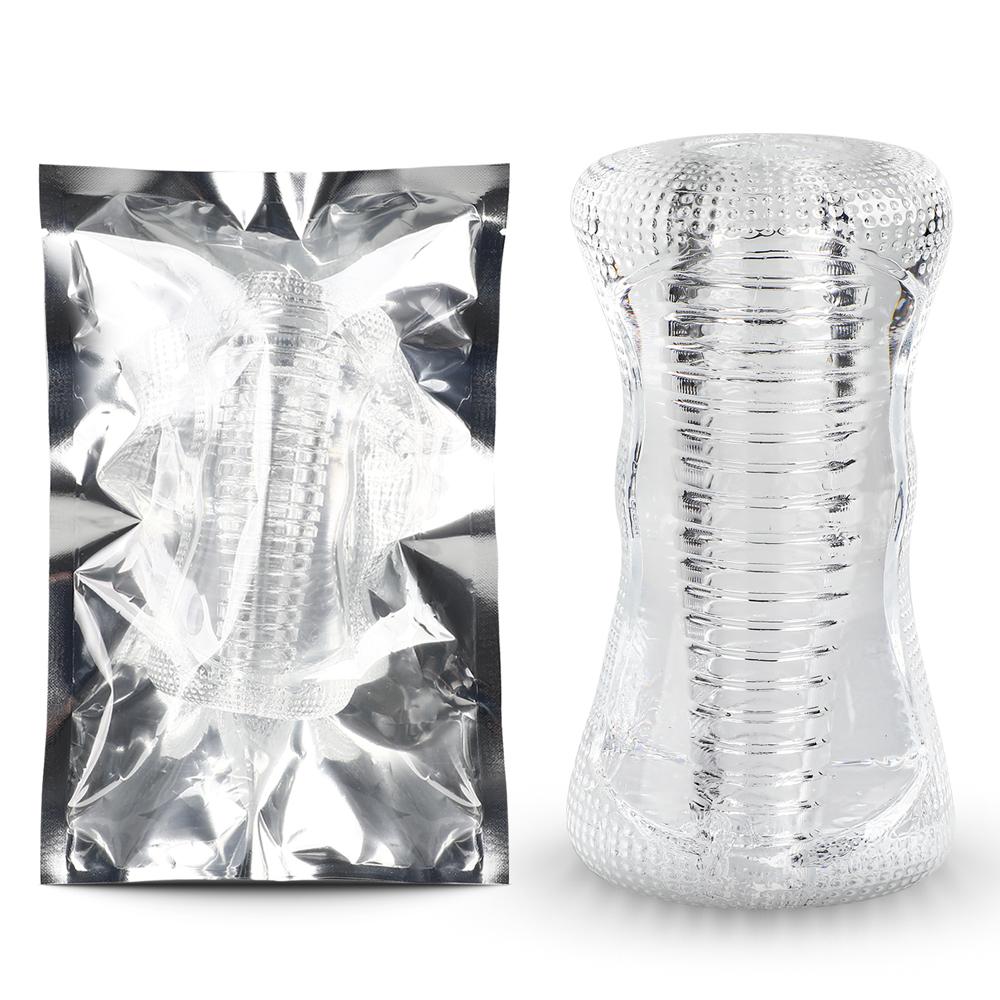 Clear Color TPE Male Sex Trainer Type III
