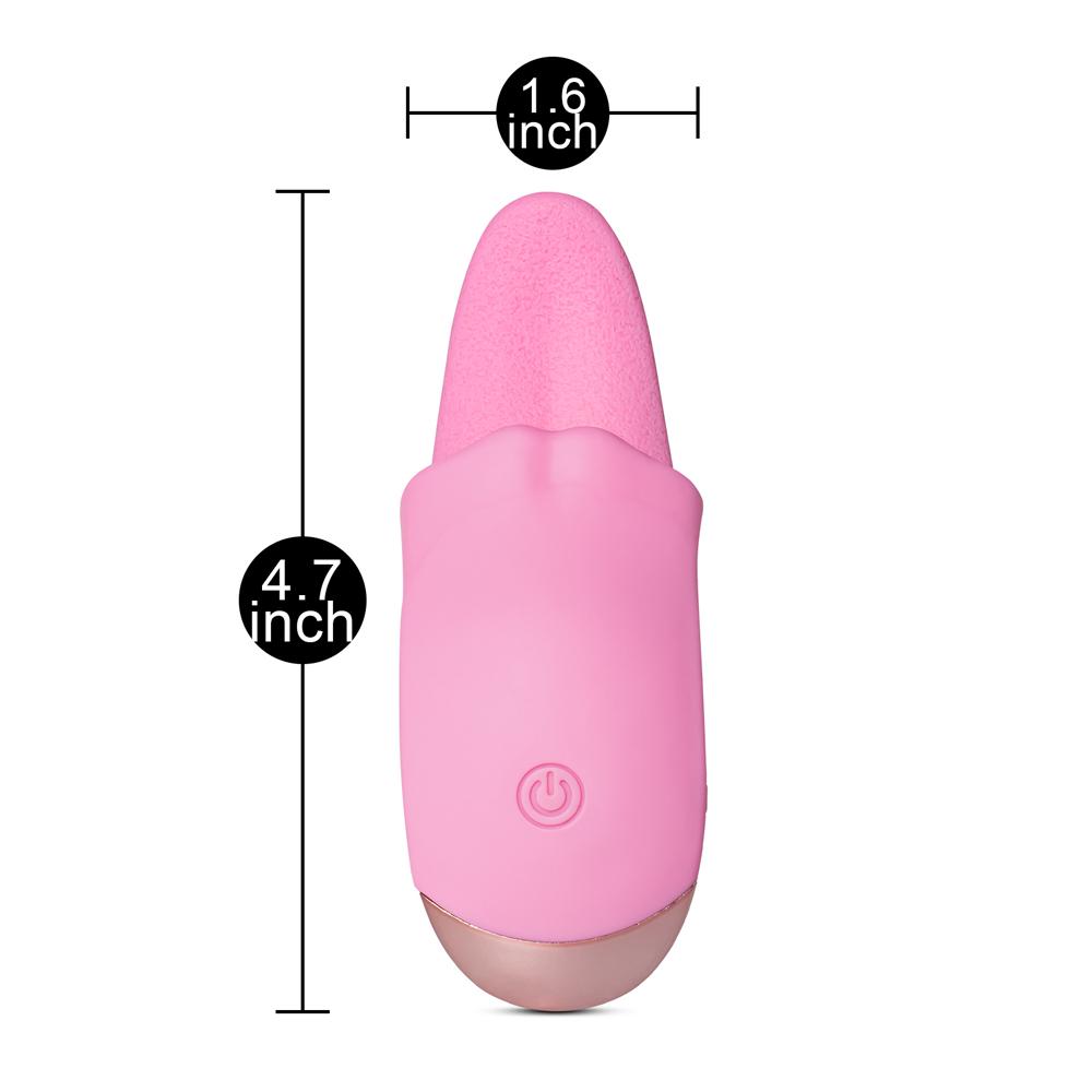 Pink Color 10-Speed Vibrating Tongue Type I