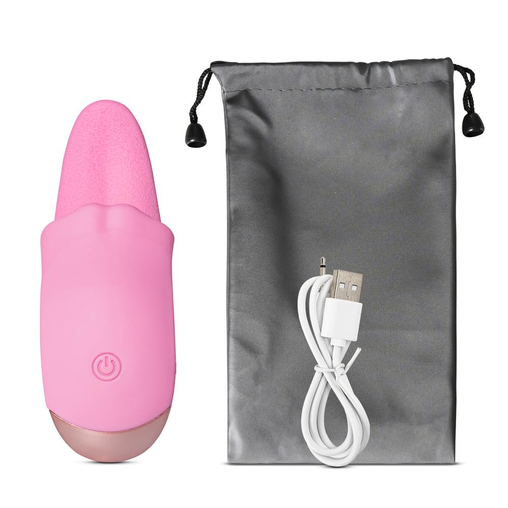 Pink Color 10-Speed Vibrating Tongue Type I