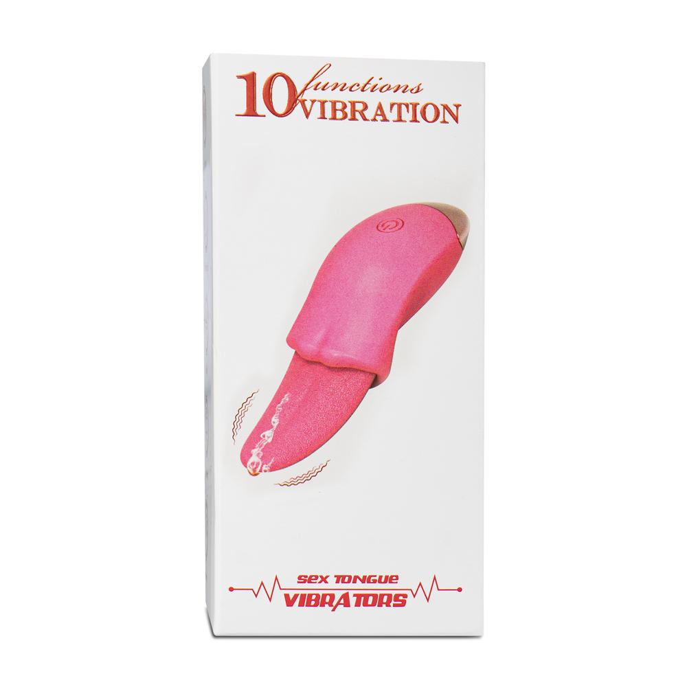 Pink Color 10-Speed Vibrating Tongue Type I
