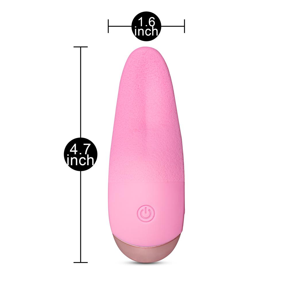 Pink Color 10-Speed Vibrating Tongue Type II