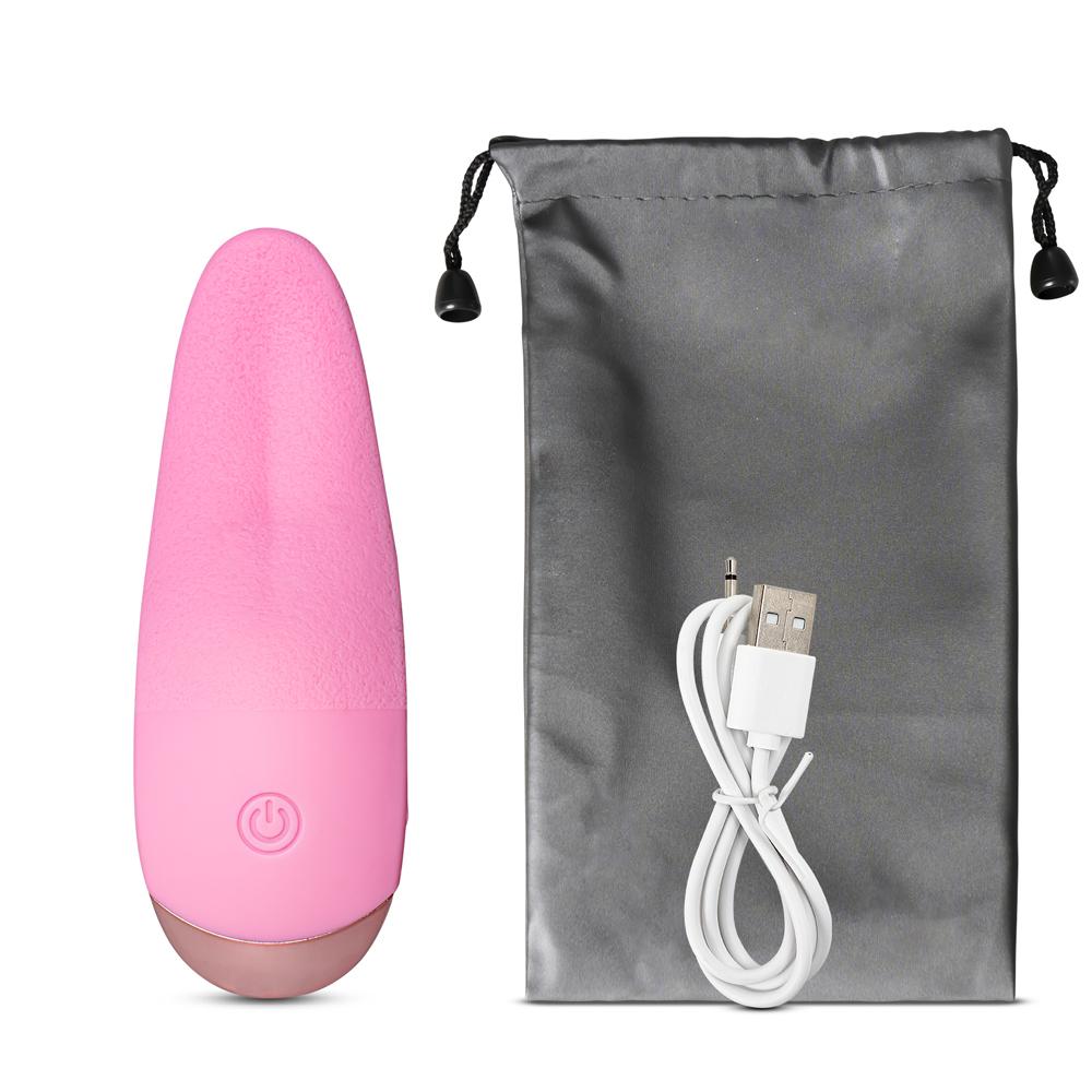 Pink Color 10-Speed Vibrating Tongue Type II
