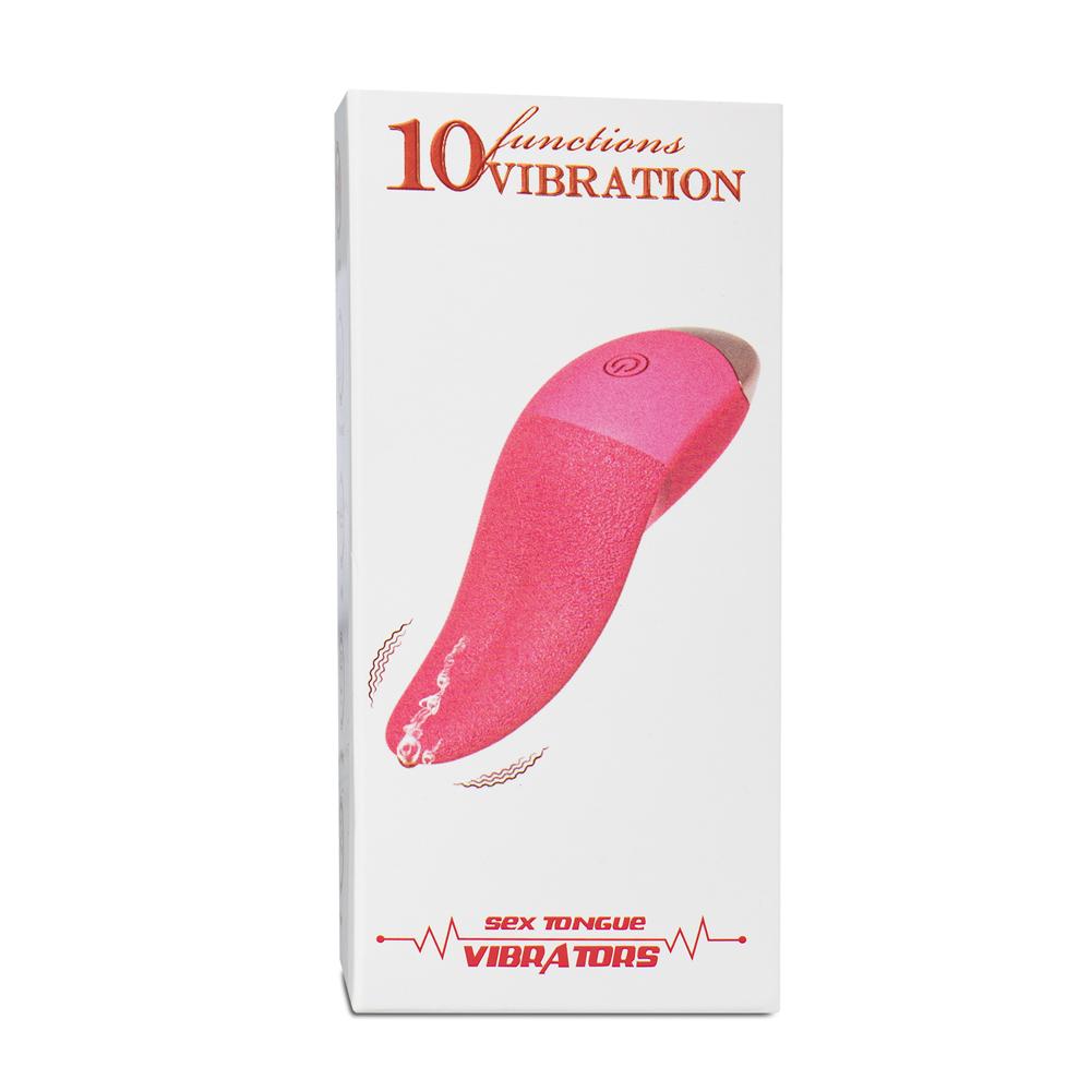 Pink Color 10-Speed Vibrating Tongue Type II