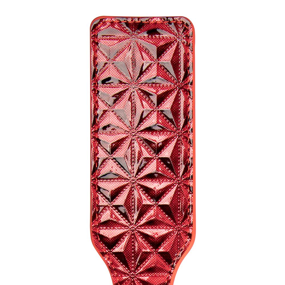 Red Embossed Paddle