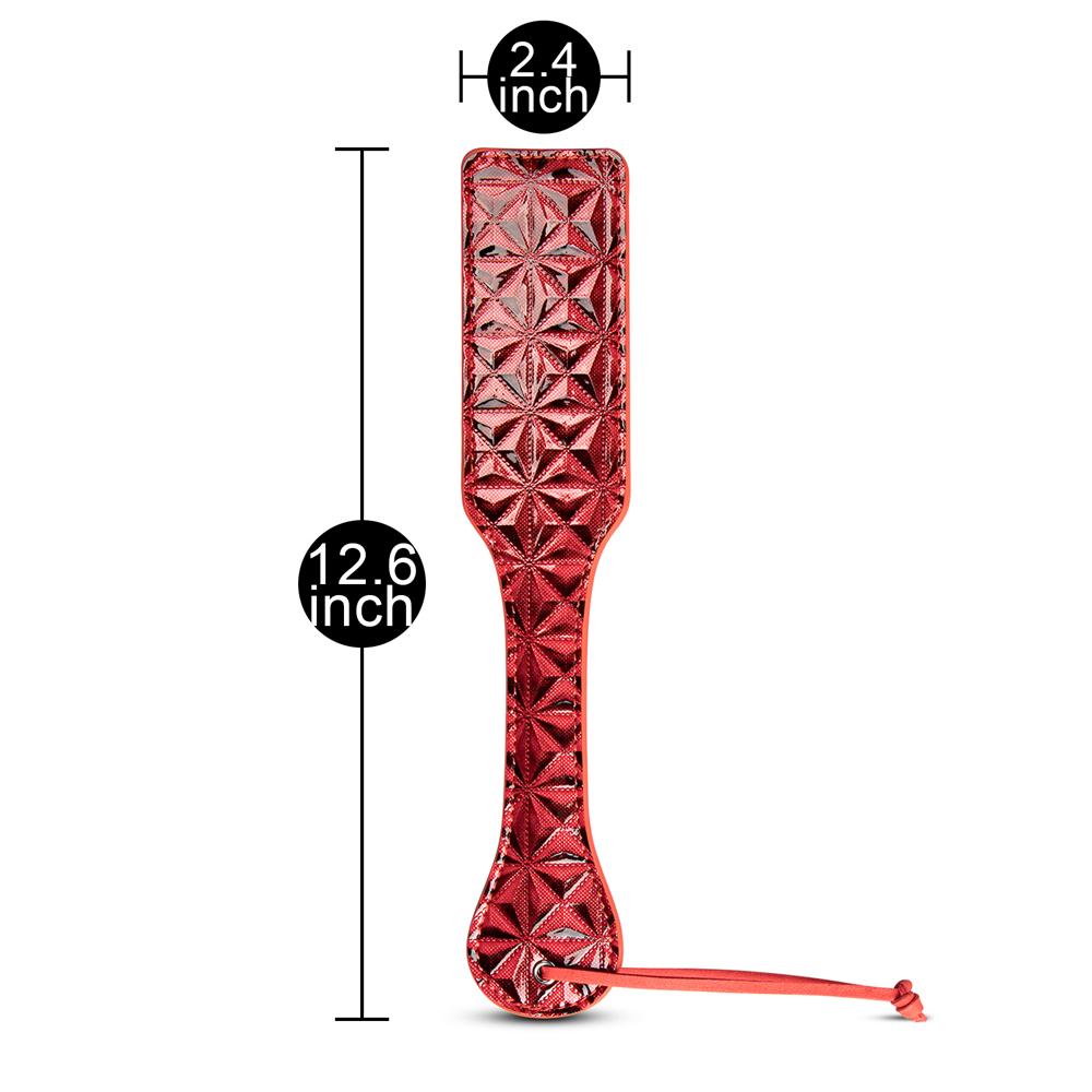 Red Embossed Paddle