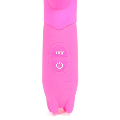 Silicone Magenta G-spot Vibrator ( 10 Models Vibration )