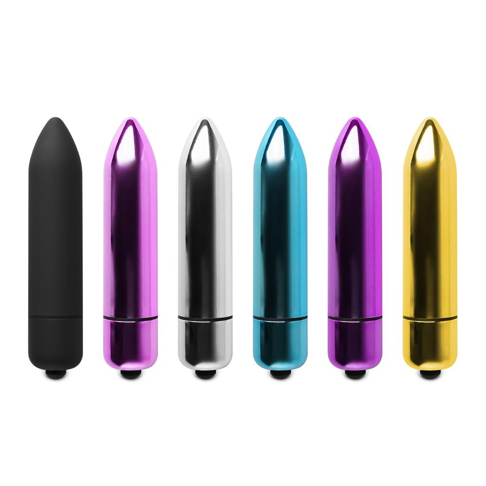 Single-speed Black Vibrating Bullet