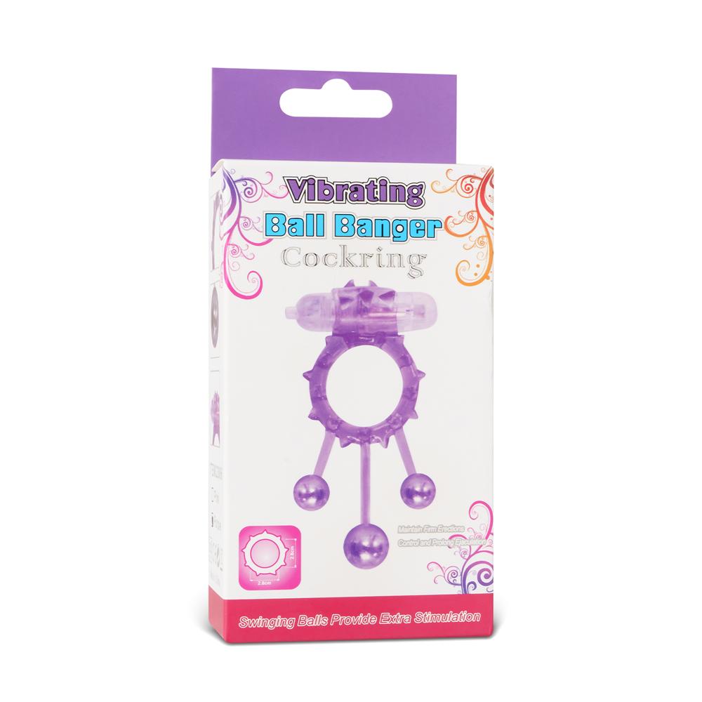 Vibrating Ball Banger Cock Ring