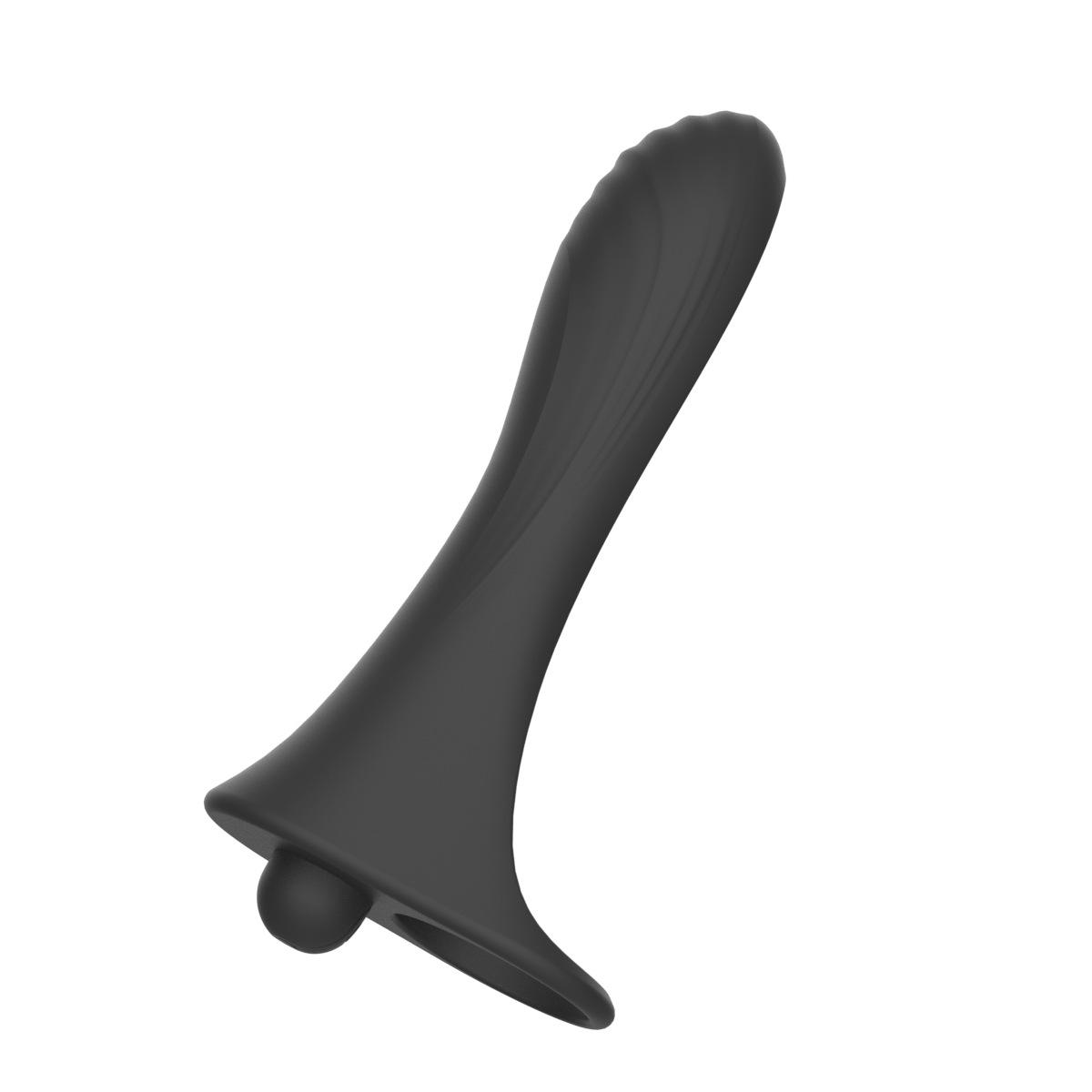 USB charging silicone anal expansion fun vibration massage stick