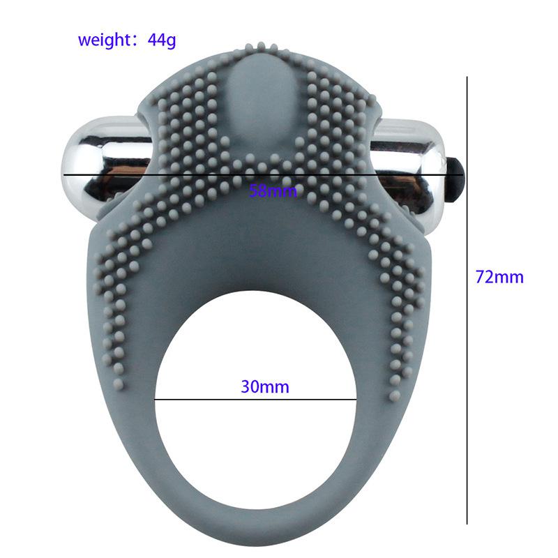 Silicone lock ring vibration