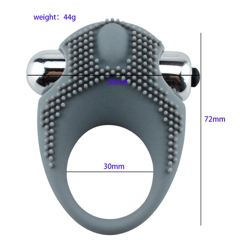 Silicone lock ring vibration