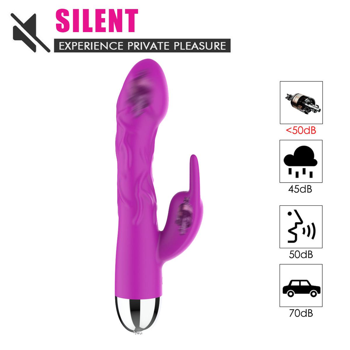 Silicone rabbit vibration equipment for women