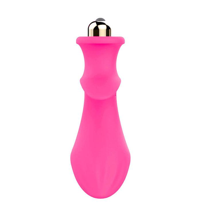 Silicone vibrating anal plug