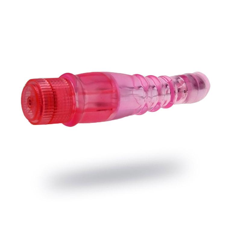 Single Shock Female Masturbation Transparent Vibrating Rod