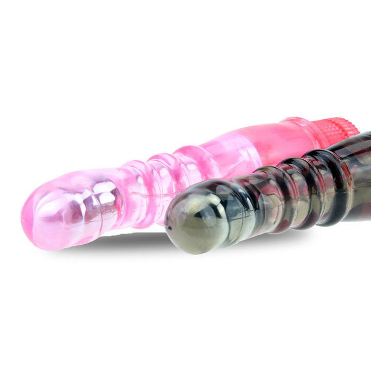 Single Shock Female Masturbation Transparent Vibrating Rod