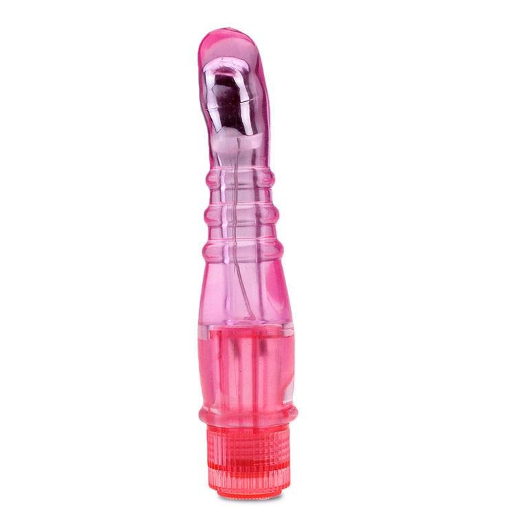 Single Shock Female Masturbation Transparent Vibrating Rod