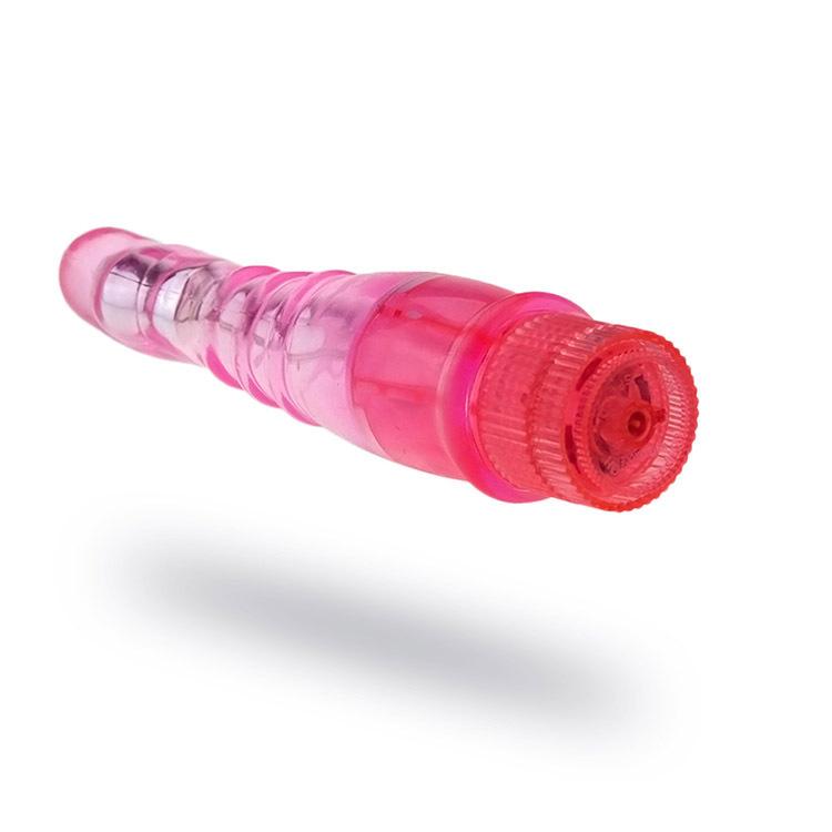 Single Shock Female Masturbation Transparent Vibrating Rod