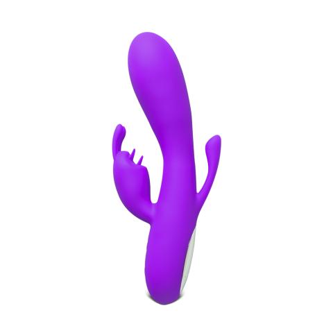 12-Speed Purple Color Silicone Rabbit Vibrator Type II