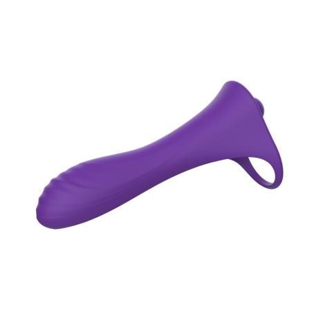 USB charging silicone anal expansion fun vibration massage stick