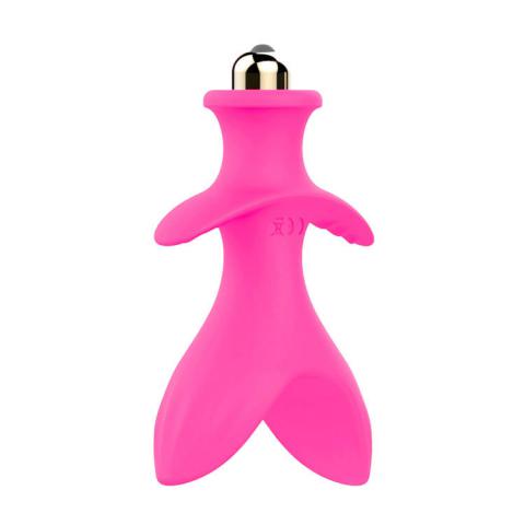 Silicone vibrating anal plug