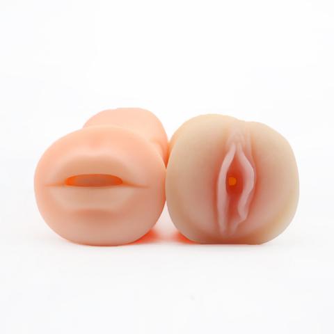 Super Soft Realistic (Vaginal & mouth) Stroker - Wl-P-1207