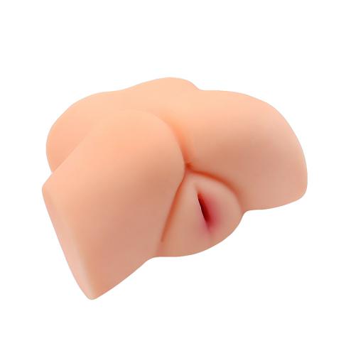 Dual channel (vaginal, anal) men's masturbator Realistic Ass 1.5kg