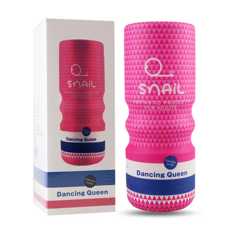 Snail electric aircraft cup, fully automatic USB charging Anal Vagina 12 frequency vibration