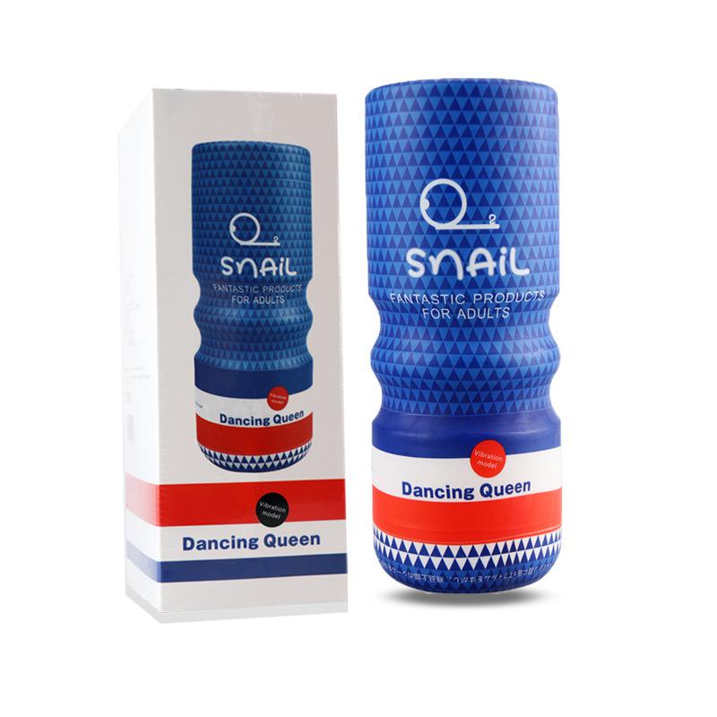 Snail electric aircraft cup, fully automatic USB charging Anal Vagina 12 frequency vibration