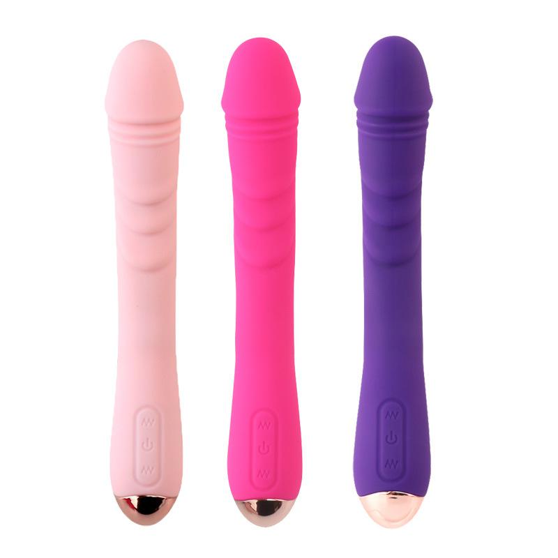 Soft female vibrator, flexible ,30 frequency,USB charging