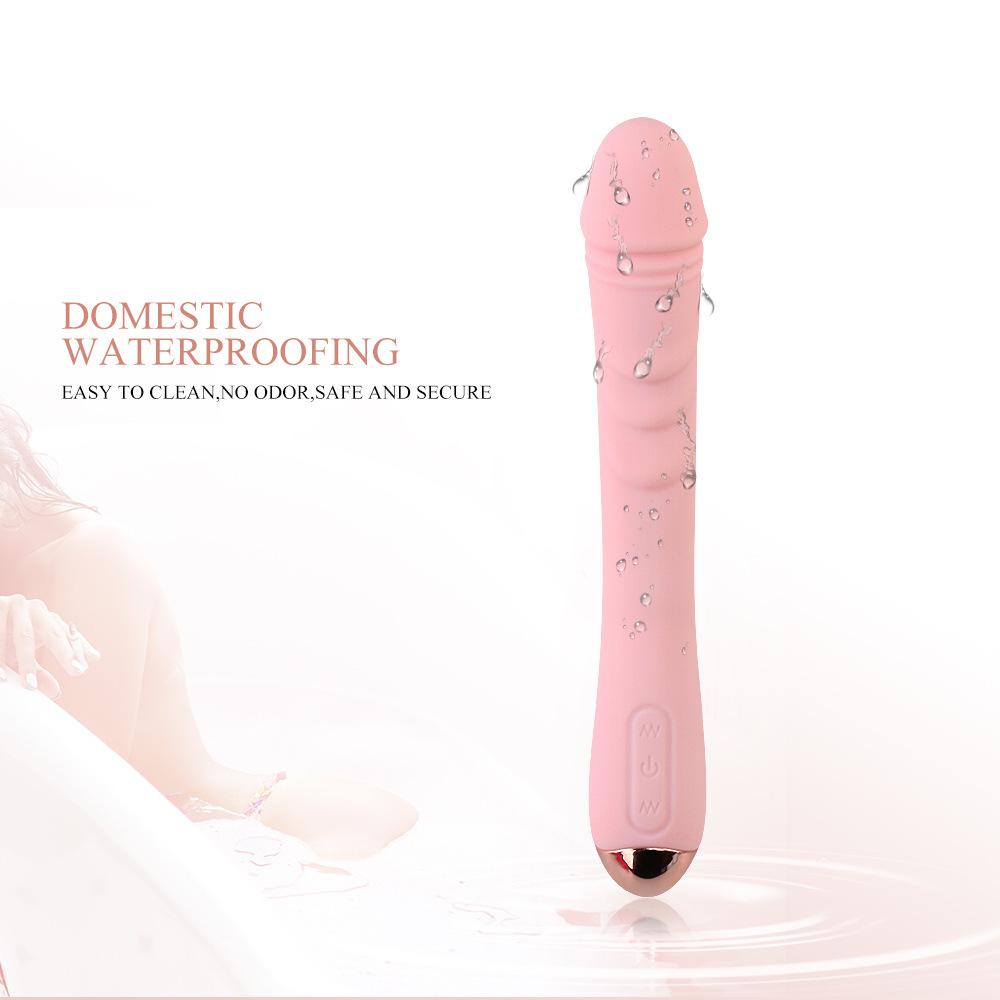 Soft female vibrator, flexible ,30 frequency,USB charging