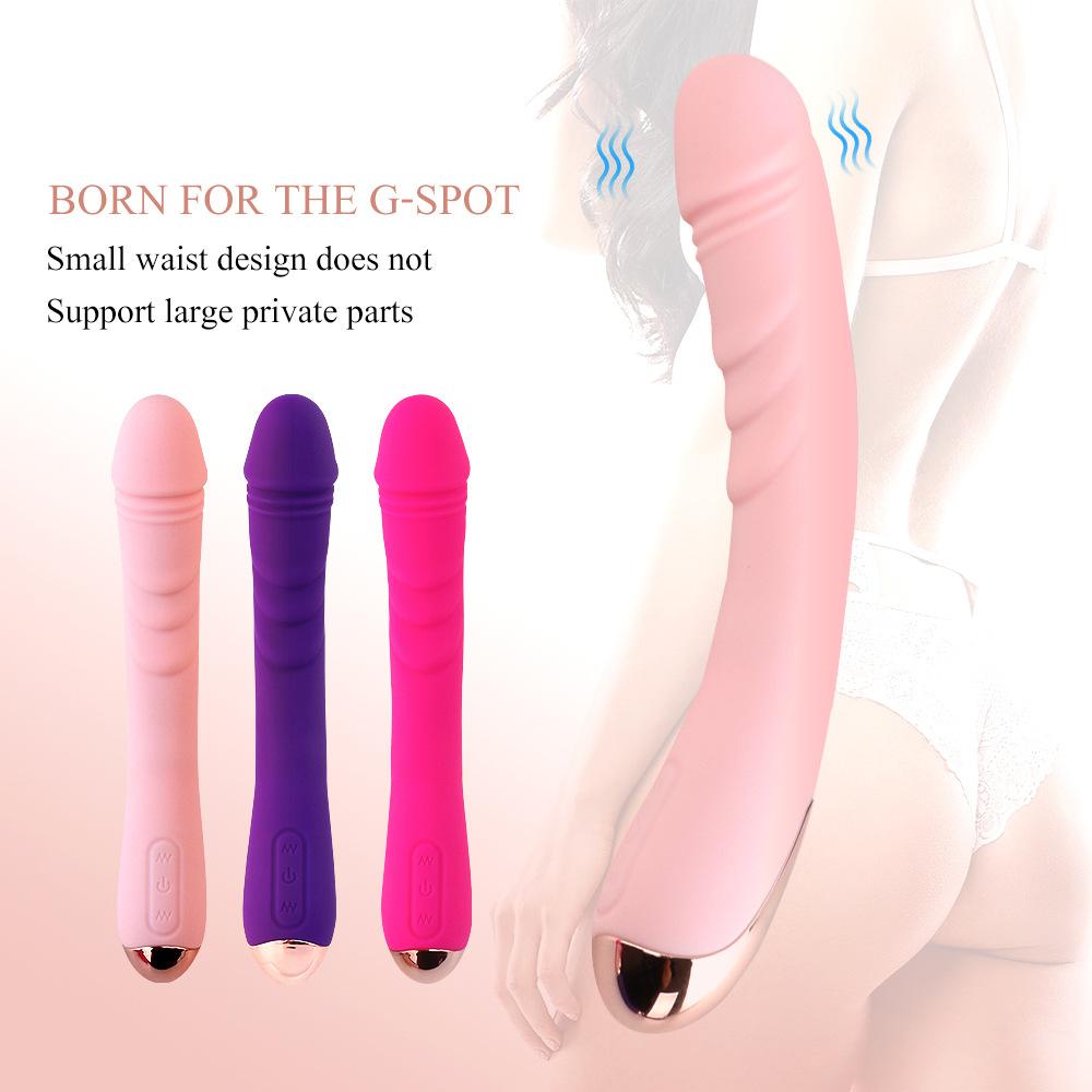 Soft female vibrator, flexible ,30 frequency,USB charging